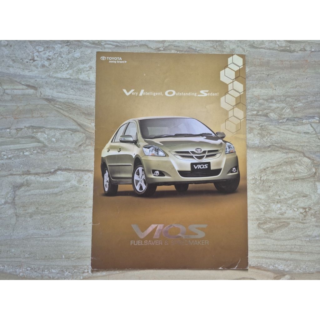 brosur katalog mobil toyota vios 2007 leaflet