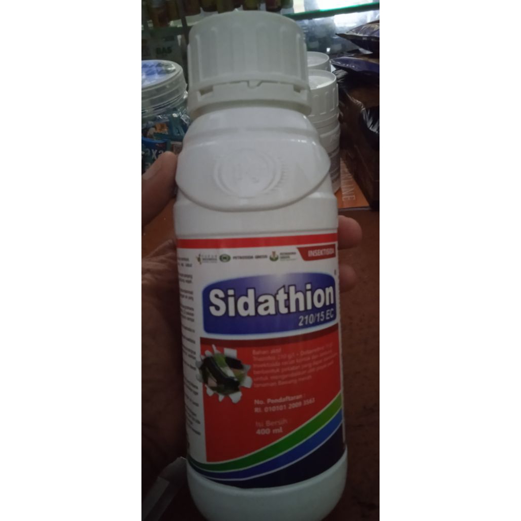 INSEKTISIDA SIDATHION 210/15EC 400ML/BAHAN AKTIF TRIAZOFOS 210G/L+DELTAMETHRIN 15G/L
