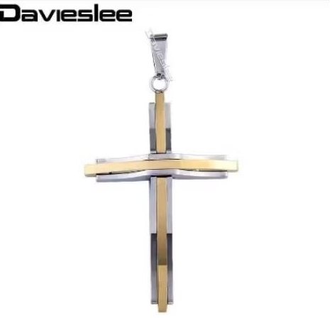 kalung salib pria kalung salib cowok titanium