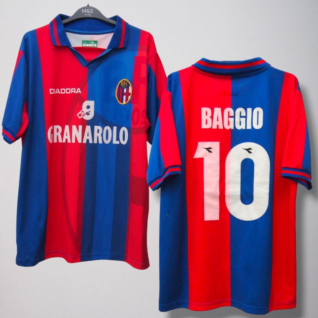 Jersey Retro Bologna Home 1997-98 - Roberto Baggio #10