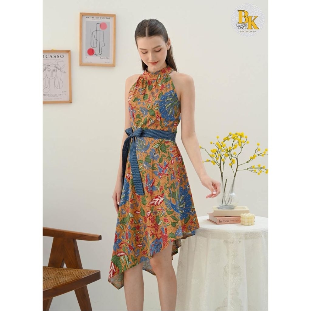 Dress 254 SOP -Dres Batik Modern/Batik Wanita / Batik Jumbo / Couple Batik