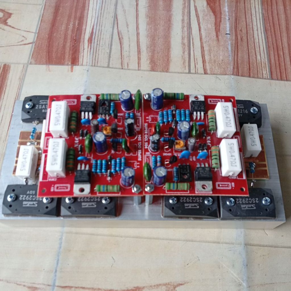 4 set sanken 5dy kanan kiri driver 504×2 pendingin 20cm,siap tancap psu