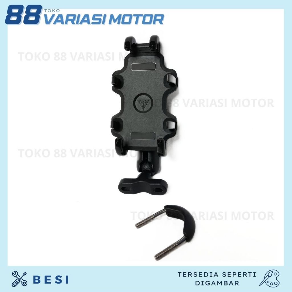 HOLDER HP STANG MOTOR PHONE HOLDER MOTOWOLF PENYANGGA HP GPS UNIVERSAL BRACKET BRAKET BREKET NMAX AE