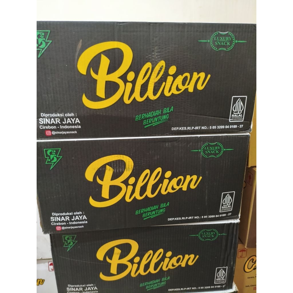 Chiki Billion Berhadiah isi 40pcs