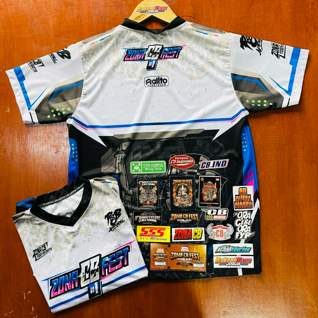 JERSEY ORIGINAL ZONA CB FEST BONUS STIKER 10