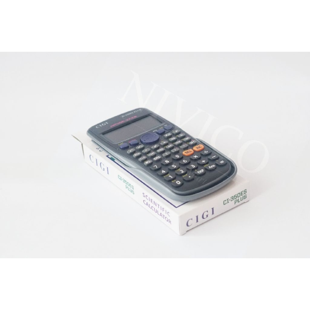 CIGI Kalkulator Scientific CI-350ES PLUS 10+2 Digit 240 Fungsi Layar Besar HD untuk Matematika dan Ilmu Pengetahuan