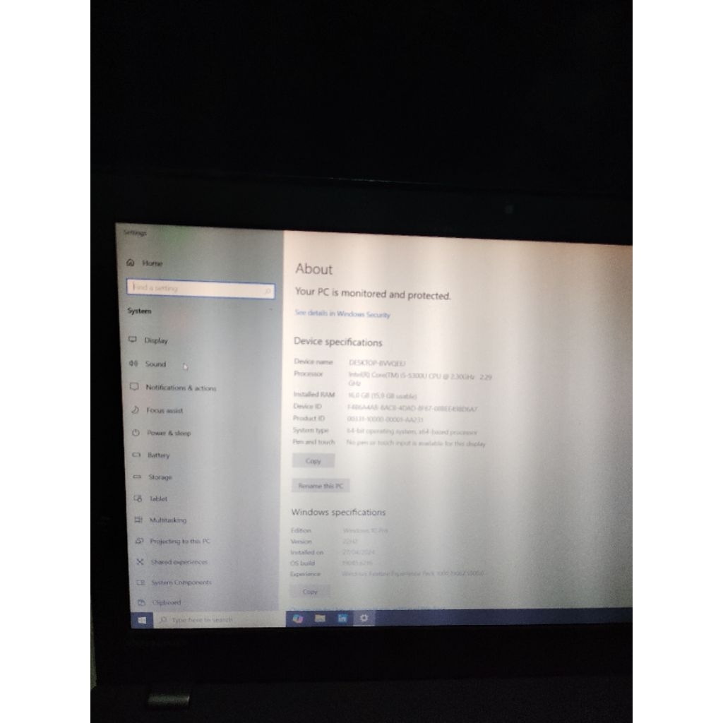 Lenovo Thinkpad T550 Intel Core i5