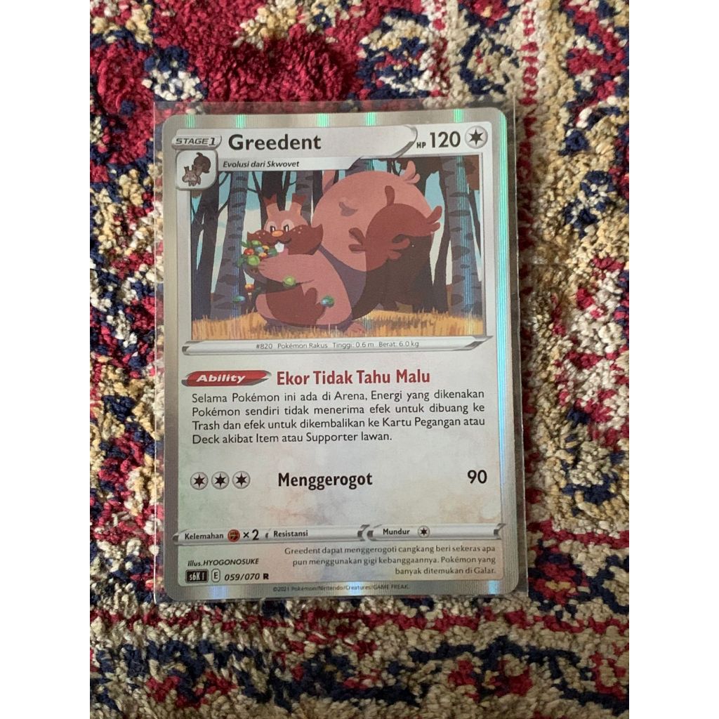 Greedent Pokemon Indonesia