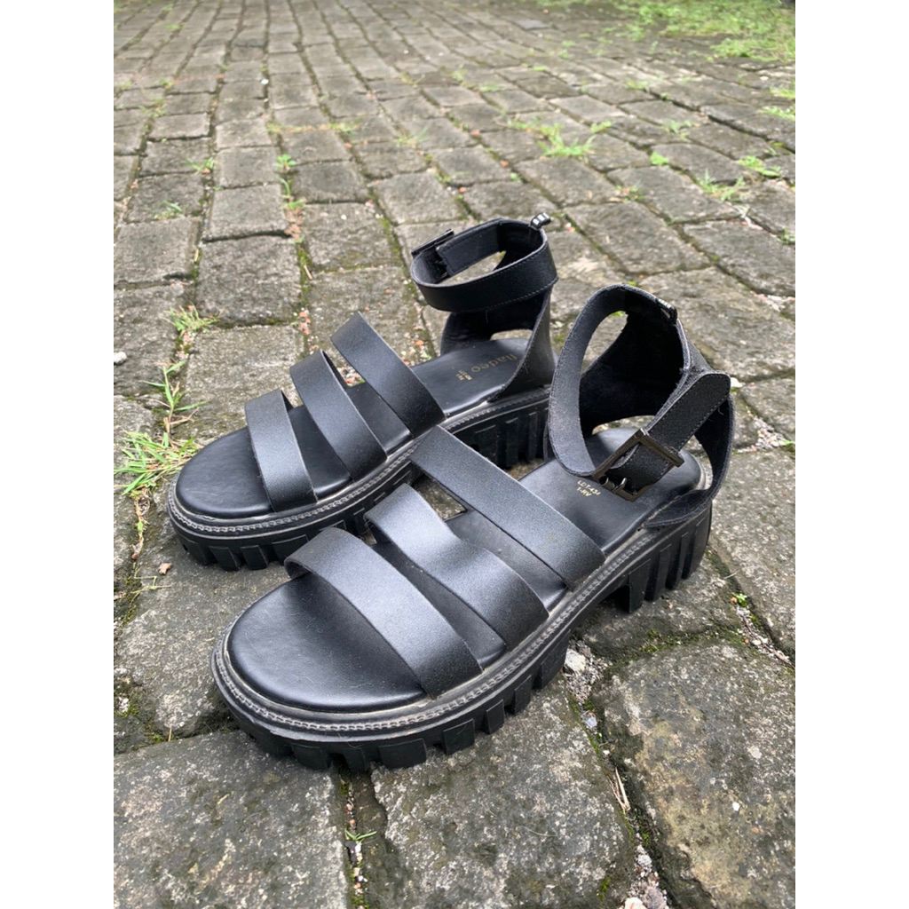 sepatu sandal fladeo hak tinggi wanita