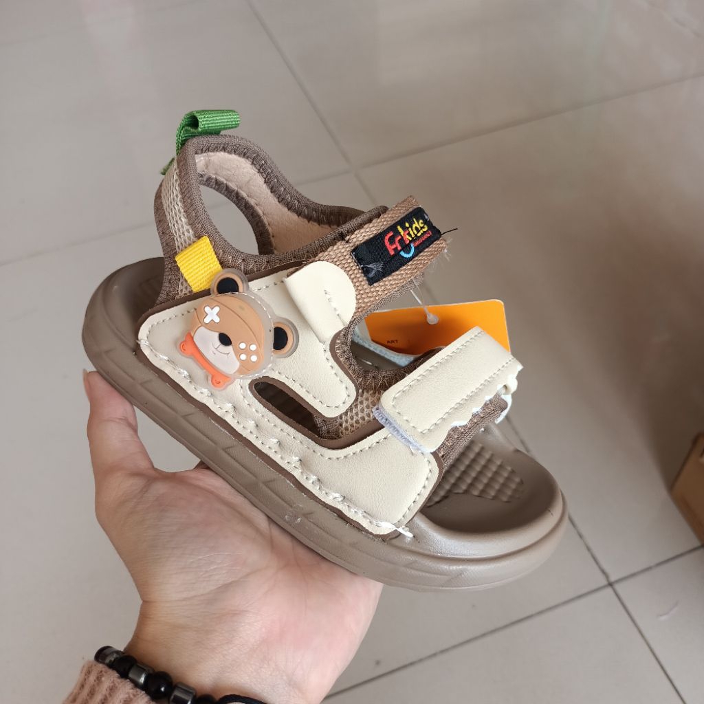 sandal talincang anak nyala cowo cewe-sandal fr kids terbaru
