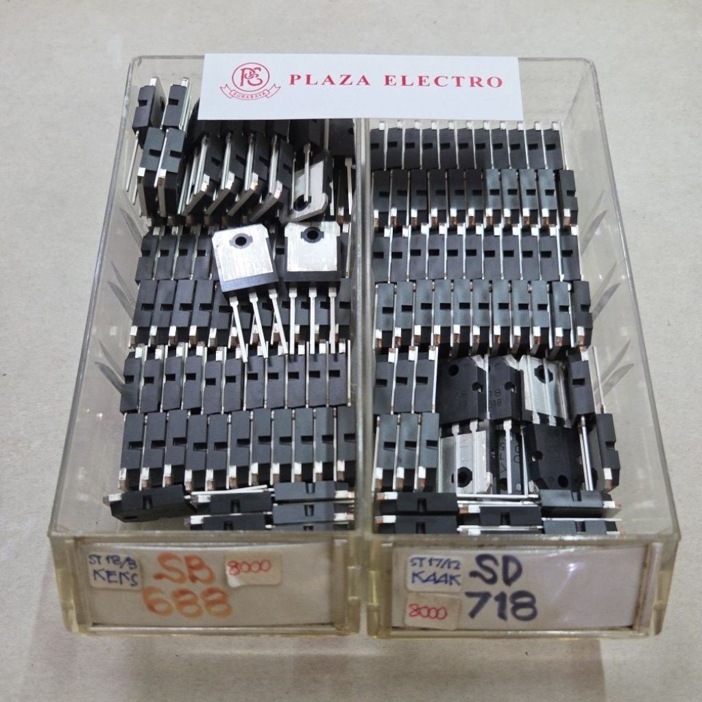 IC TRANSISTOR SB B 668 / SD D 718 ASLI ORIGINAL TR B668 D718