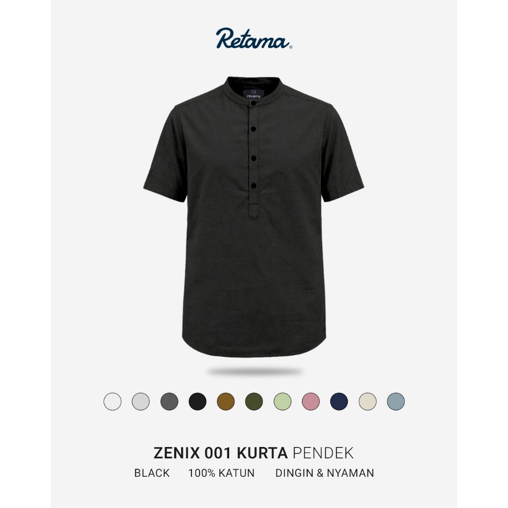 Retama Kemko Zenix 001 Kurta Lengan Pendek