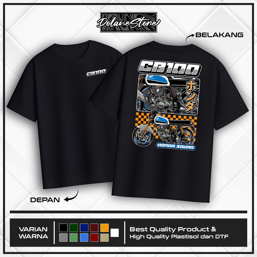KAOS RACING CB 100 - BAJU RACING MOTOR CB 100 | FASHION PRIA & WANITA KEKINIAN TERBARU