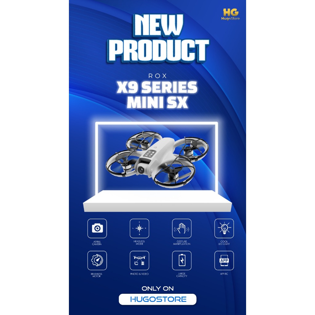 Drone Mini Kamera Ganda HD WiFi FPV untuk Pemula