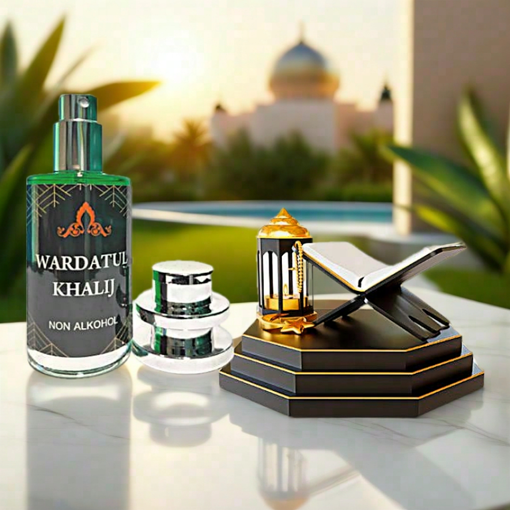 Wardatul khaliji Minyak Wangi Arab Saudi Murni Non Alkohol 25ml Parfum Wardatul khalij Minyake Ibada