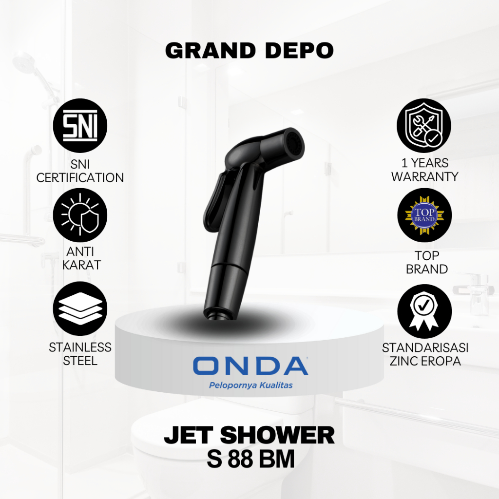 Onda Jet Shower S 88 BM Onda / Jet Shower Onda / Shower Cebok