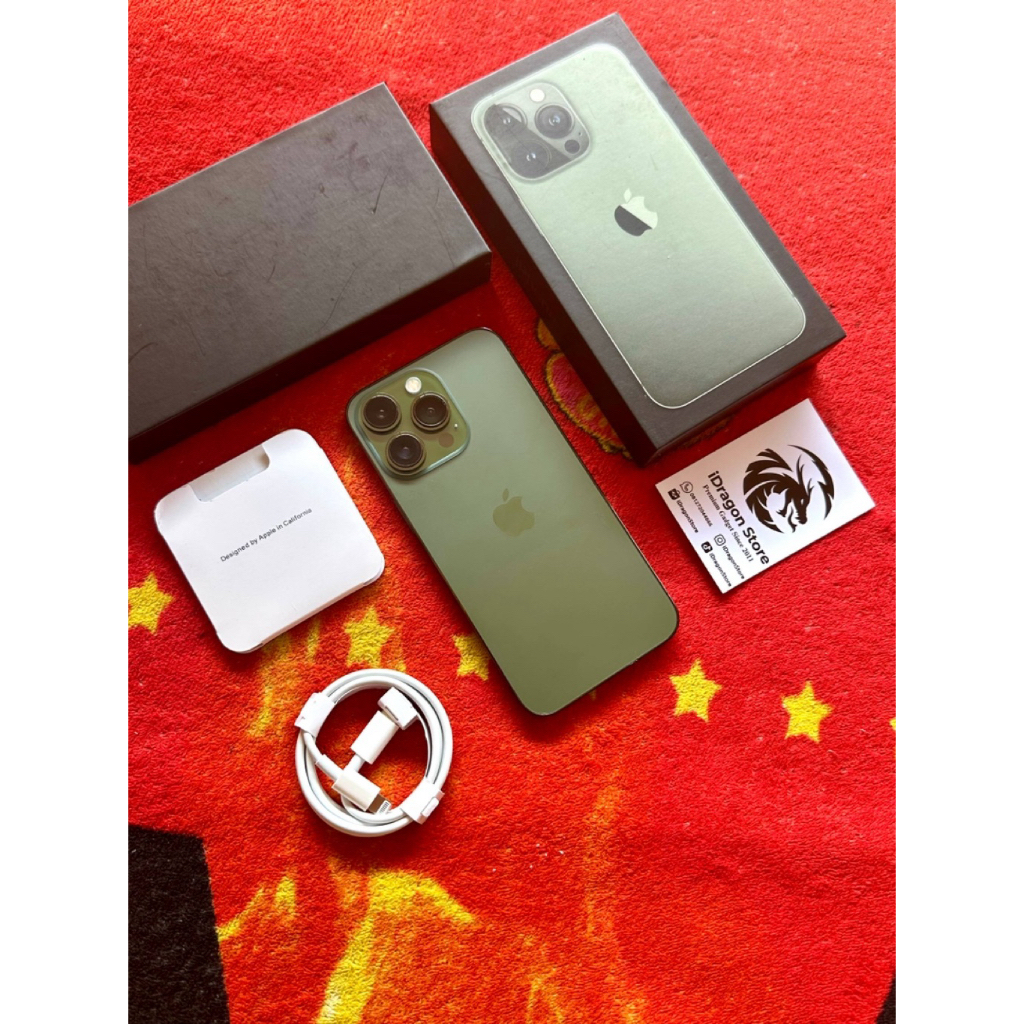 iphone 13 Pro 128gb Alpine Green mulus Fullset