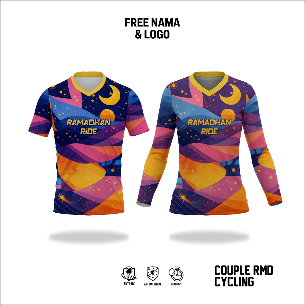 Jersey Ramadhan Couple Sport Premium – Baju Lari Sepeda Dry Fit