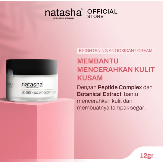 NATASHA SKINCARE BRIGHTENING ANTIOXIDANT CREAM NATASHA / KRIM PAGI WHITENING