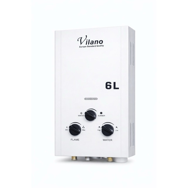 Water Heater Gas Vilano 6L White