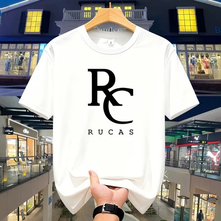 100% Original - kaos RUCAS Tshirt Pria Bahan Tebal Adem Oversize