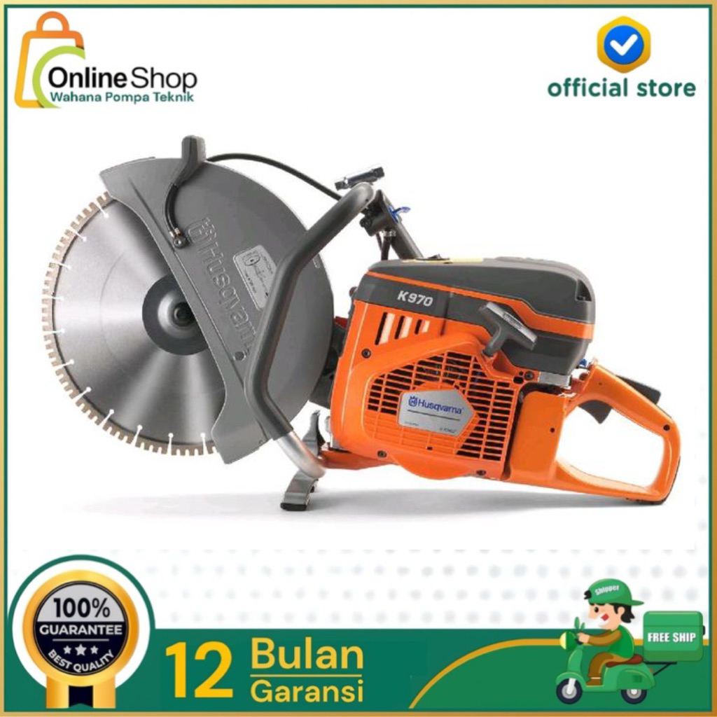 Mesin Potong Beton / Portable Cutter Model Persamaan Husqvarna K970 (14") Concrete Cutter (16") Powe