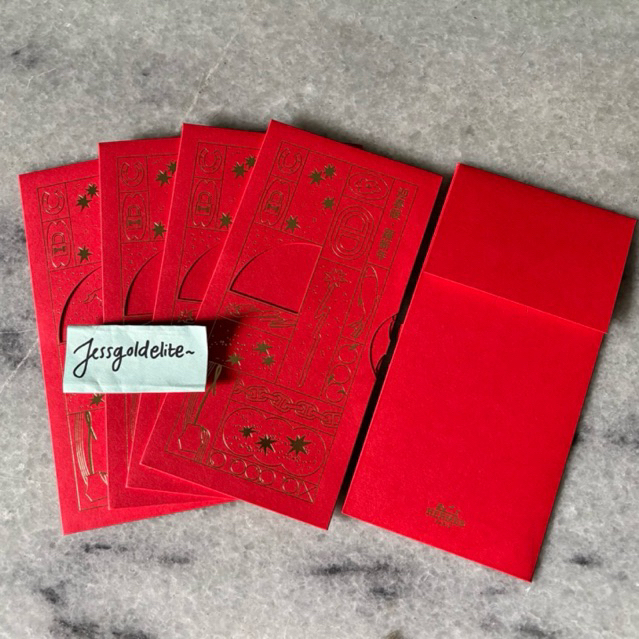 angpao hermes horse 3D 2026 bisa diputar angpao angpau amplop merah red envelope red packets bca sol