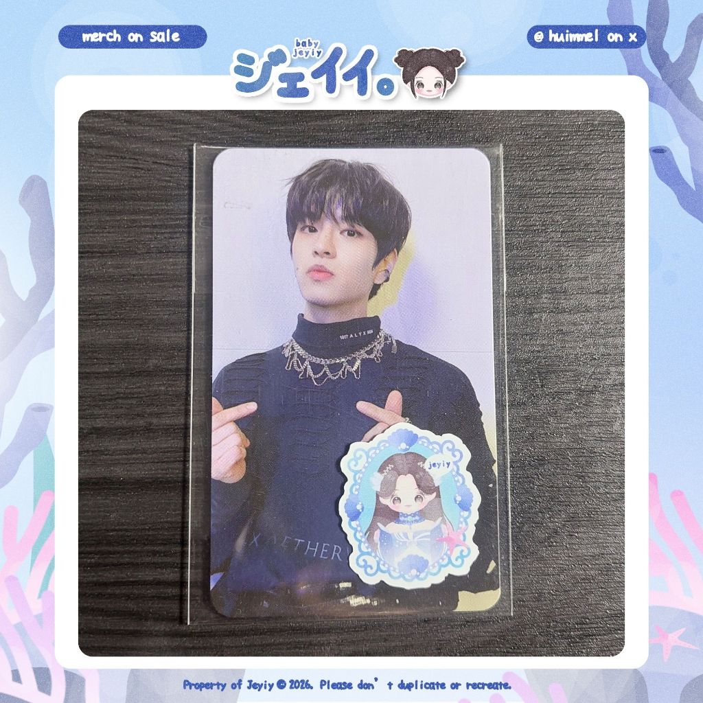 PHOTOCARDS STRAYKIDS OFFICIAL BENEFIT MAXIDENT APPLE MUSIC APPMUS SEUNGMIN