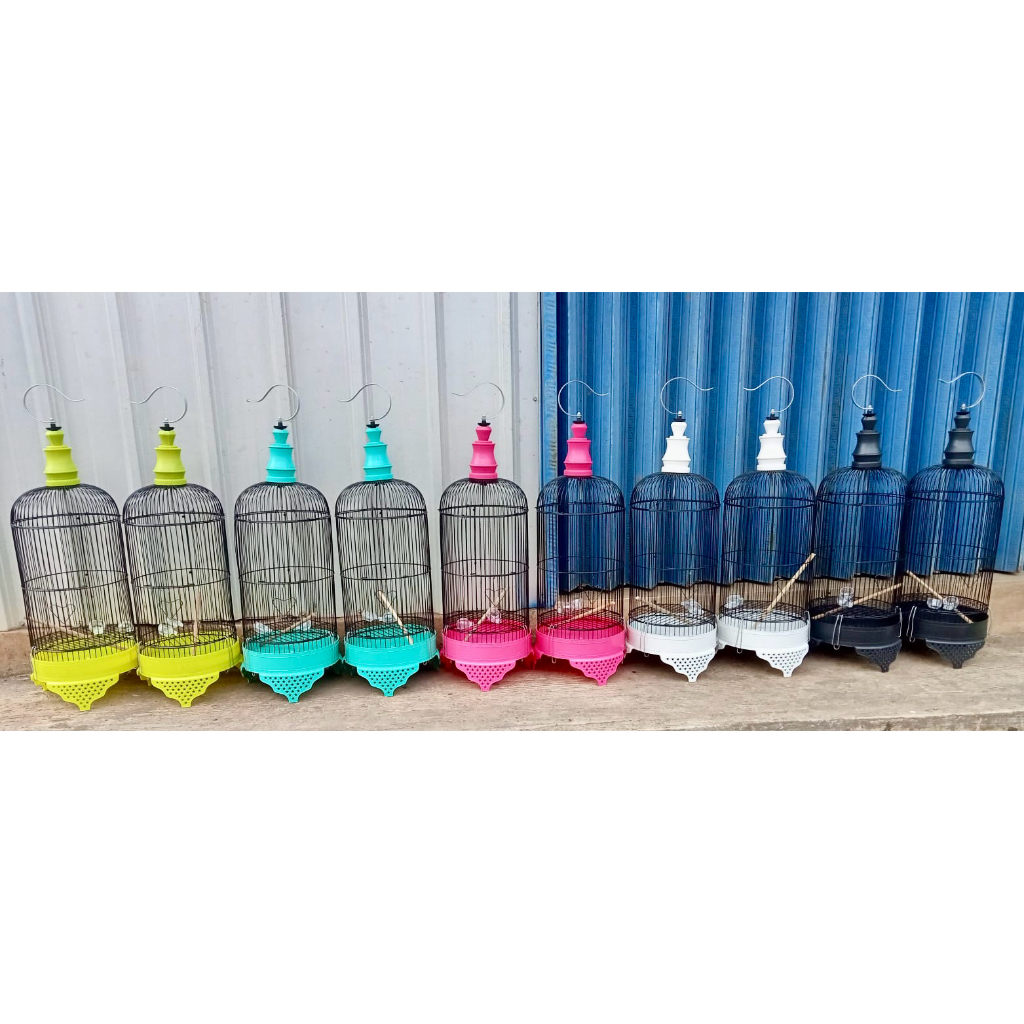 sangkar besi helopet diameter 22cm