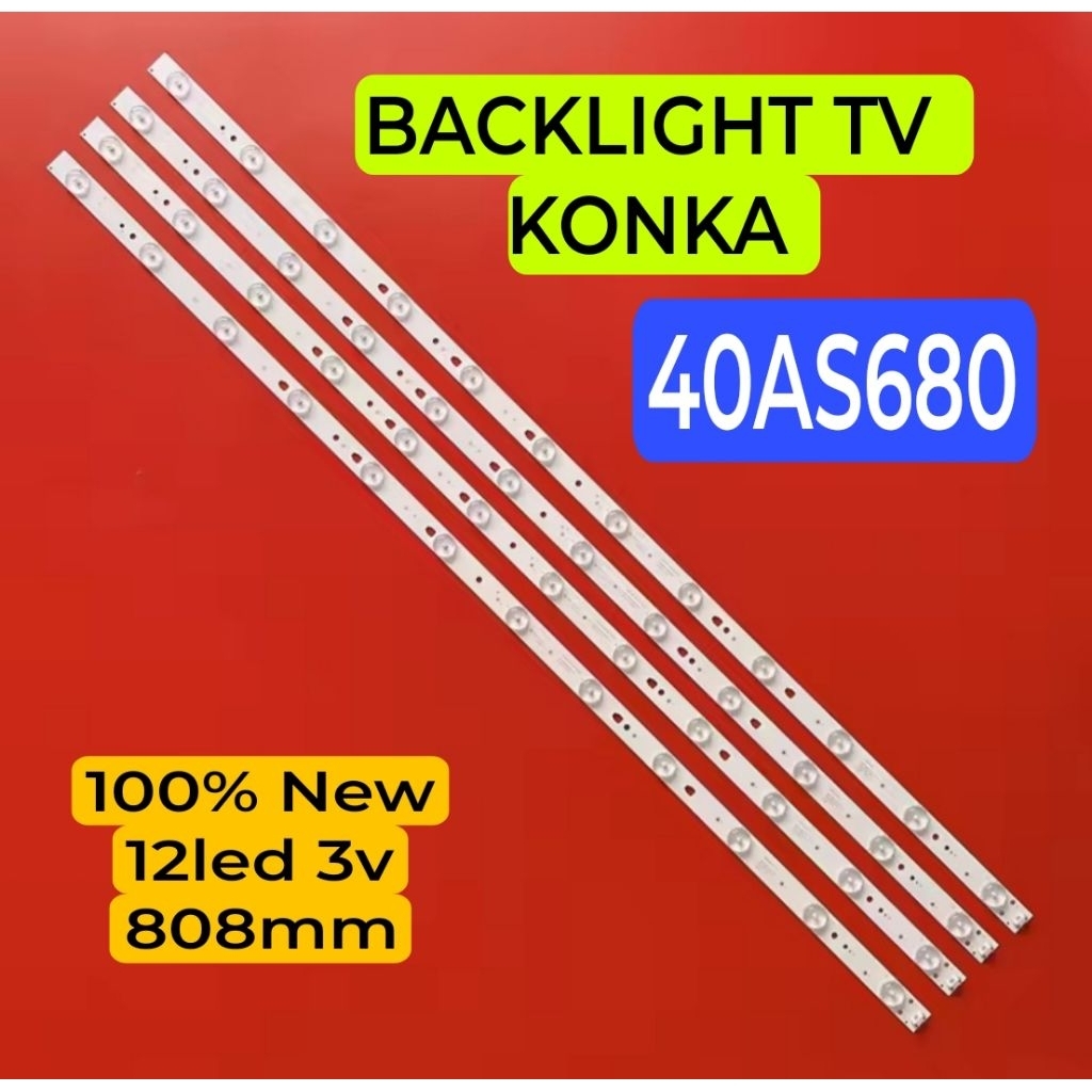LAMPU LED BACKLIGHT BL TV KONKA 40AS680