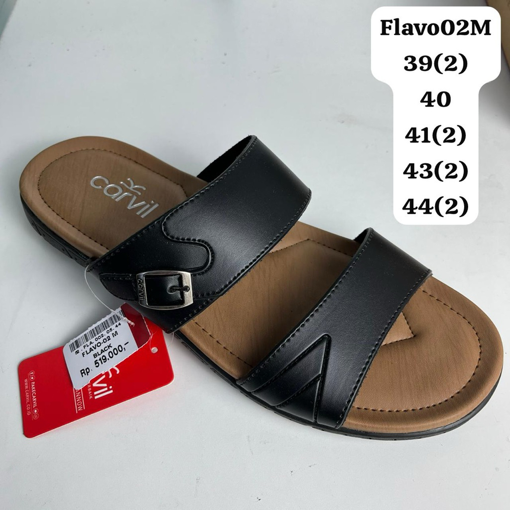 SANDAL COWOK CARVIL TERBARU FLAVO