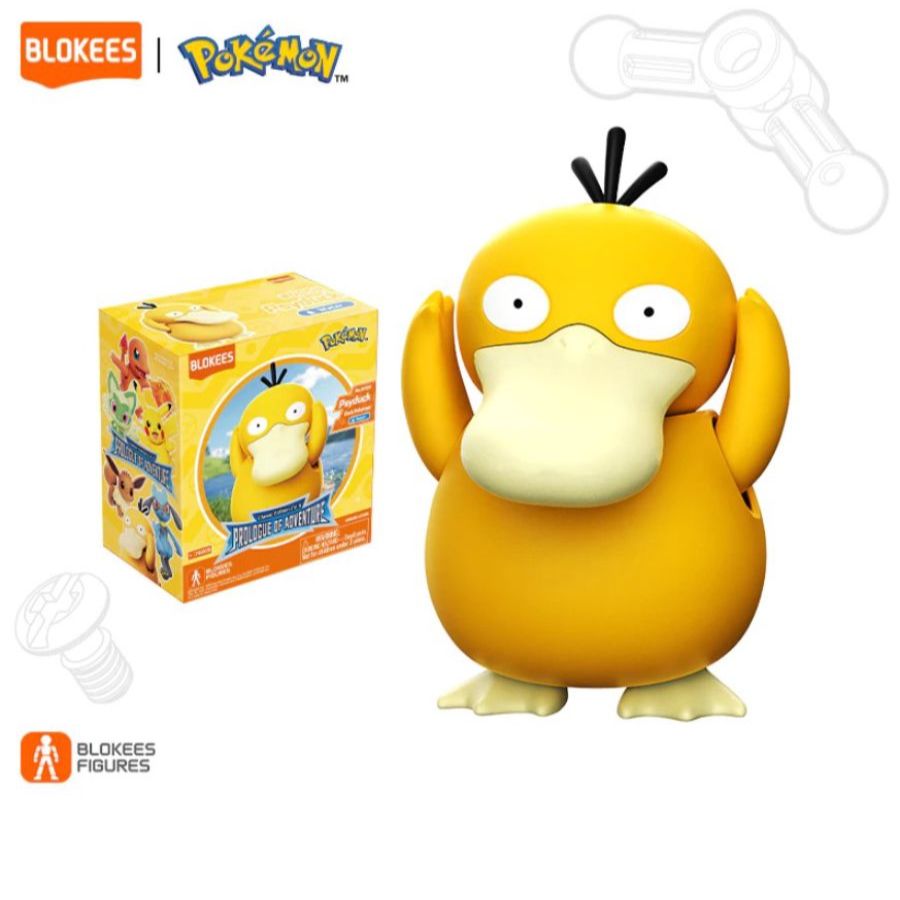 Blokees 74005 Classic Edition Pokemon Psyduck Mainan Figure 1pcs