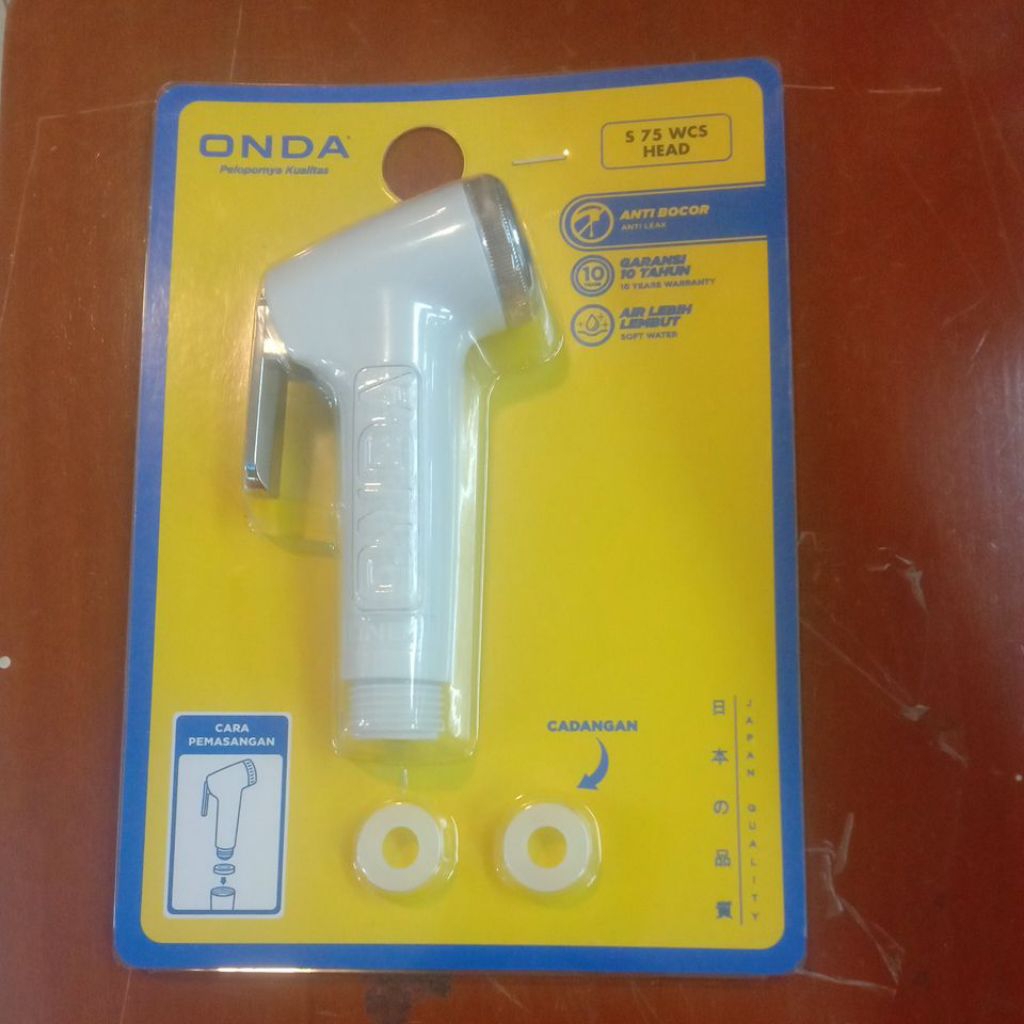 Kepala Jet Shower /Kepala Bidet Toilet Tanpa Selang /Head Jet Shower S 75 WCS