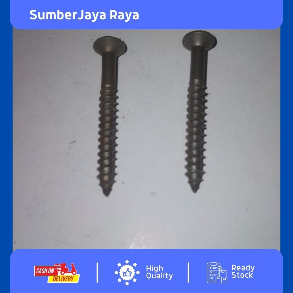 [GROSIR] Sekrup Gypsum Hitam 2,5Kg - Drywall Screw Baut Plafon GRC & Kayu Premium