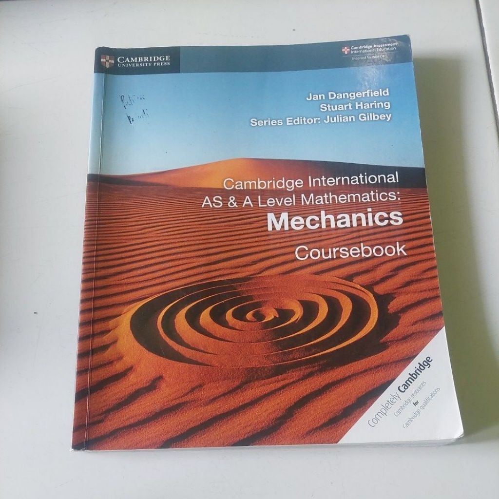 CAMBRIDGE INTERNATIONAL AS & A LEVEL MATHEMATICS MECHANICS COURSEBOOK