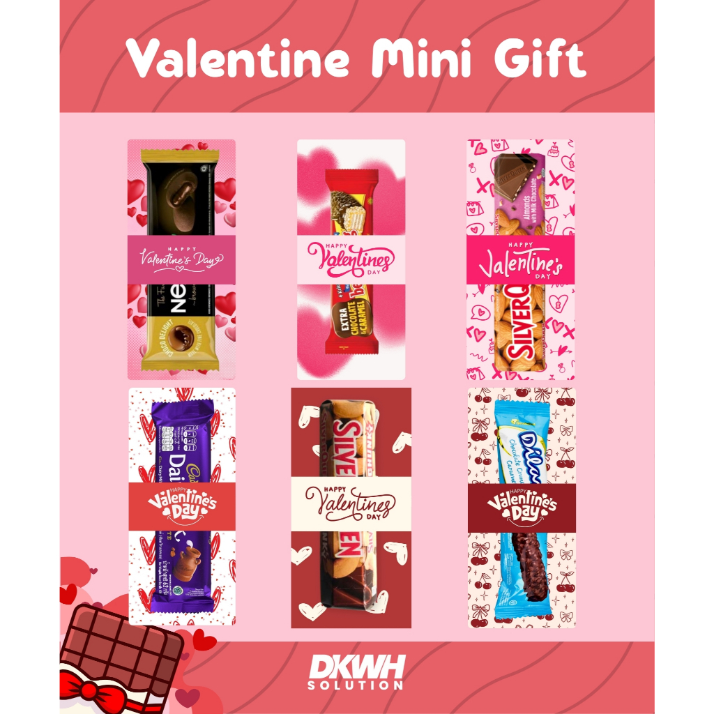 Mini Gift Spesial valentine premium nextar beng beng silverqueen dairymilk Coklat Dilan