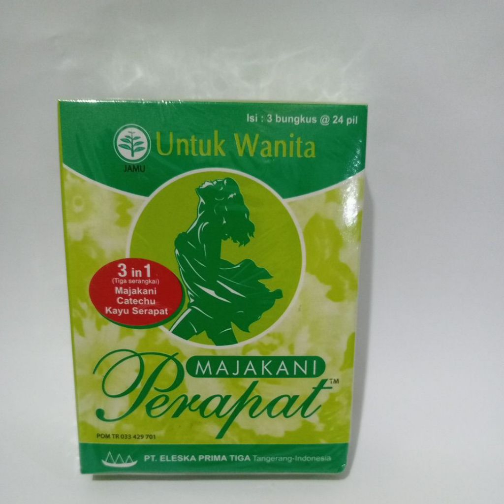 jamu majakani perapat isi 3 bungkus@24 pil