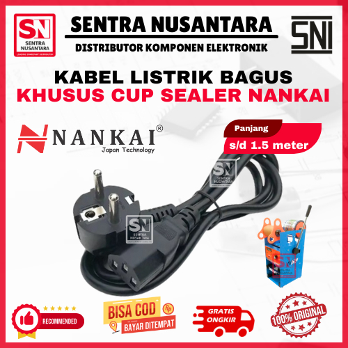 KABEL LISTRIK  CUP SEALER NANKAI HIGH QUALITY ANTI KORSLET | COK KABEL CUP SEALER NANKAI | KABEL SEA