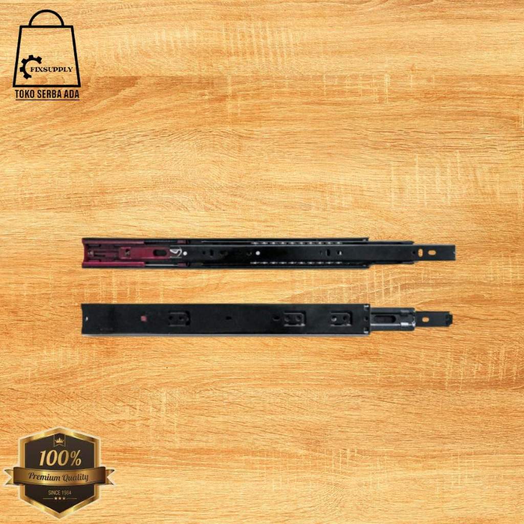 Rel Laci (sepasang) Huben FE Slow-Motion BM45 | Rel Laci Slow Motion Full Extansion | Rel Lemari