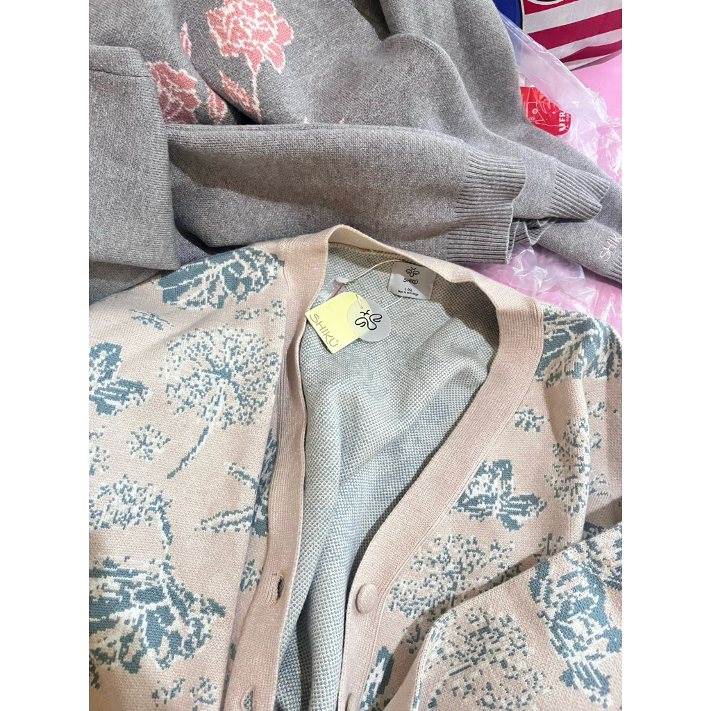 Shiku Mirelle Cardigan Teal L-XL