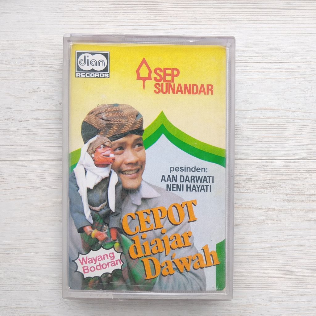 Kaset Pita Asep Sunandar - Cepot Diajar Da'wah
