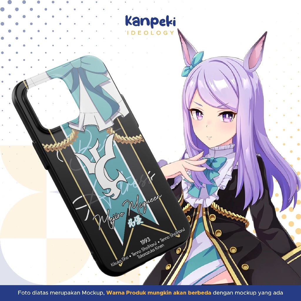 Phone Case Mejiro Mcqueen Uma Musume All Type Semua Merk & Tipe Handphone