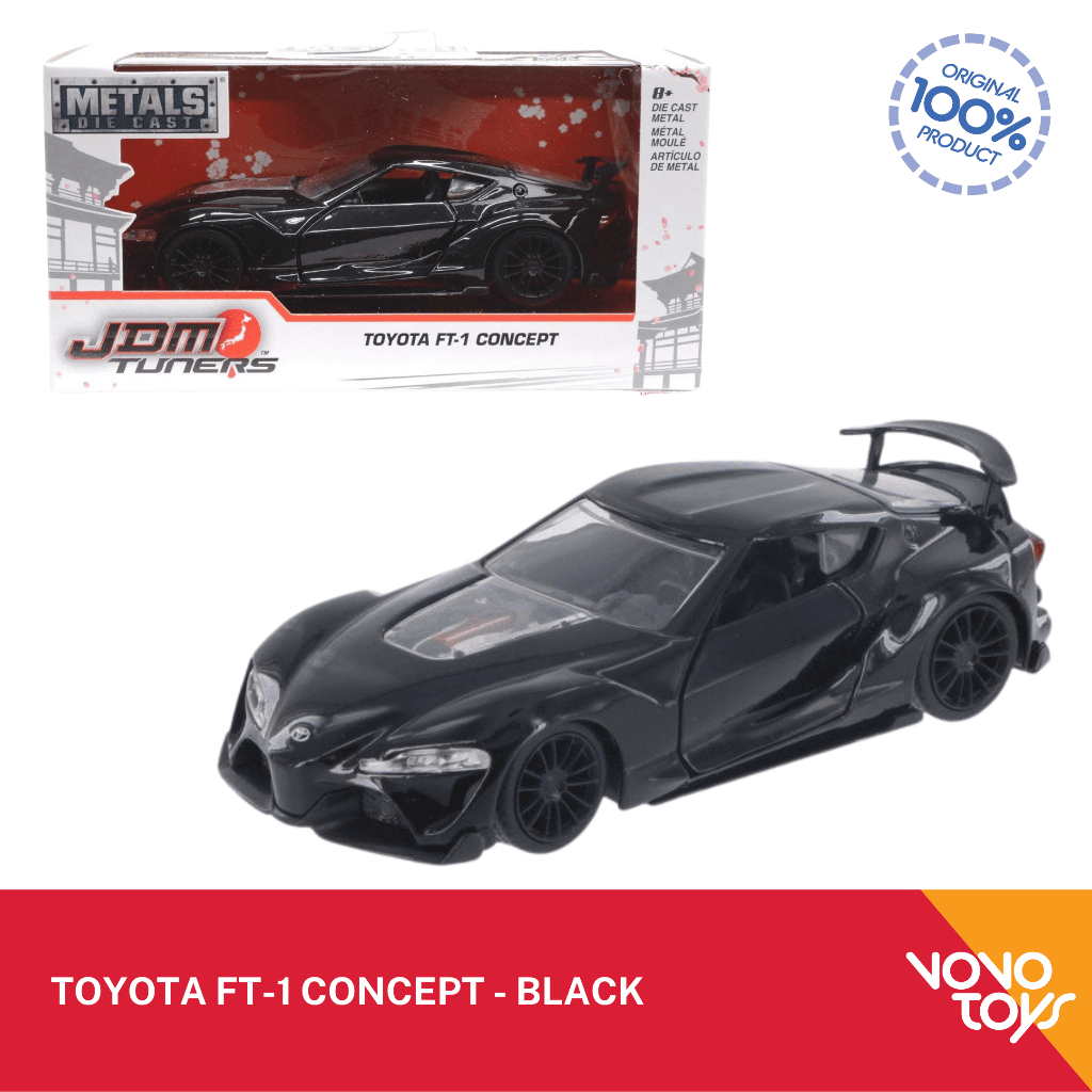 Jada JDM Tuners 1:32 Toyota FT-1 Concept - Black