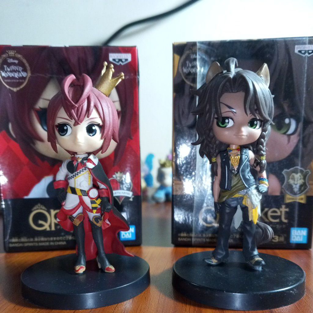 [PRELOVED] TWISTED WONDERLAND QPOSKET - Riddle & Leona Qposket petit vol.1 - twst Qposket