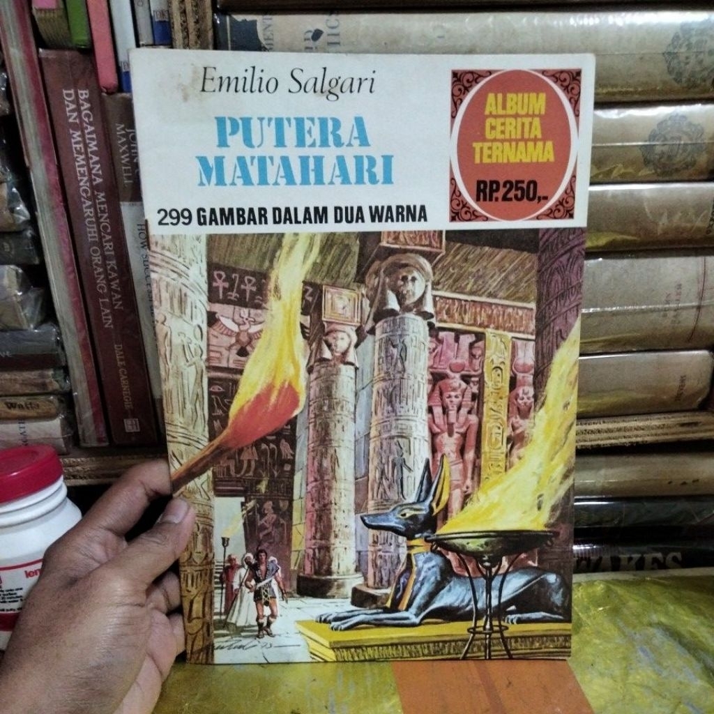 komik album cerita ternama putri matahari