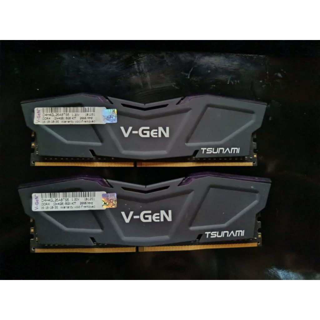 V-GEN Tsunami 4x2 (8GB) DDR4 - 2666mhz - Second