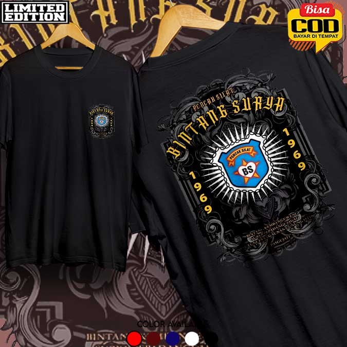 KAOS PENCAK SILAT BINTANG SURYA - KAOS BINTANG SURYA 1969 TERBARU VIRAL