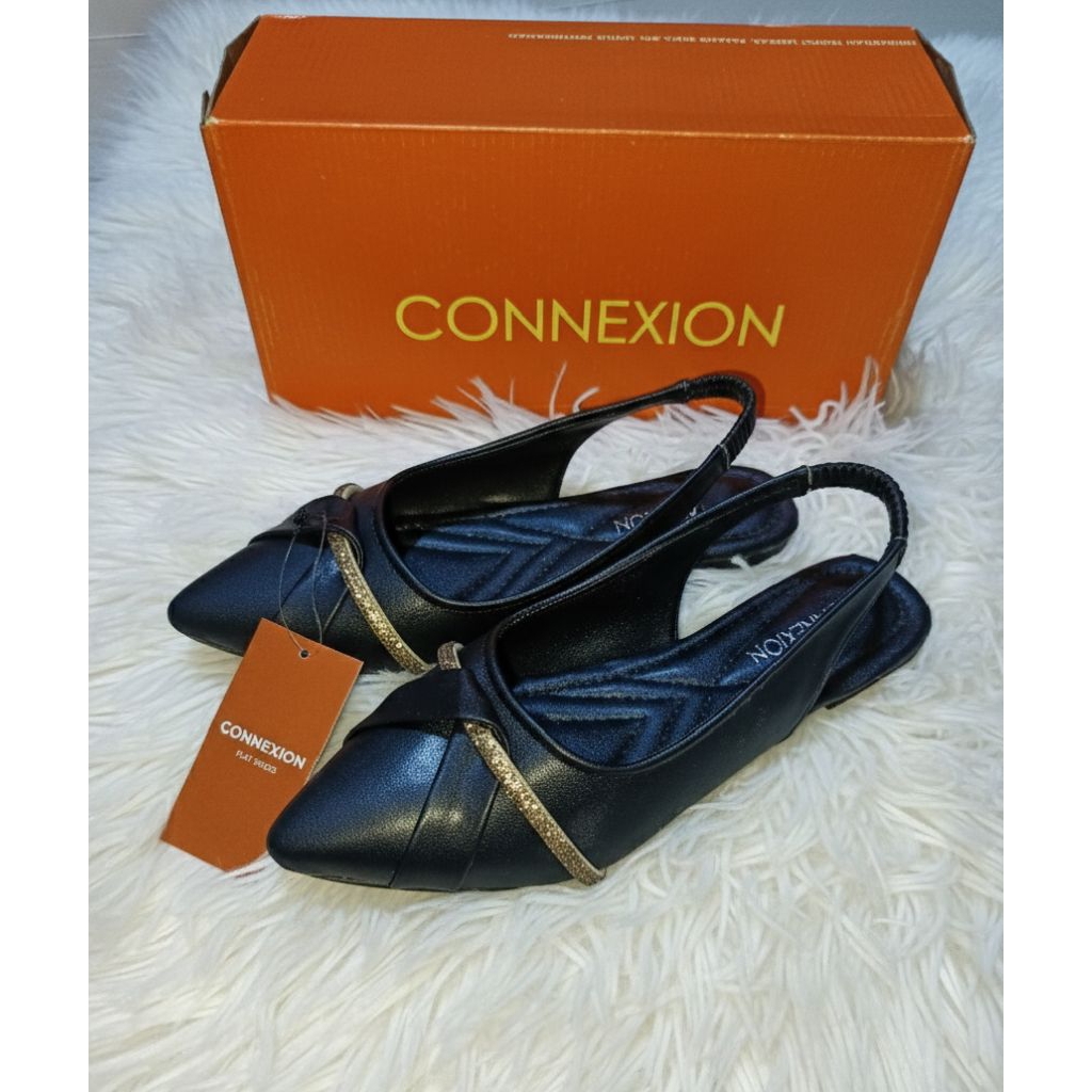 flatshoes / sandal slop /sandal pesta wanita Connexion