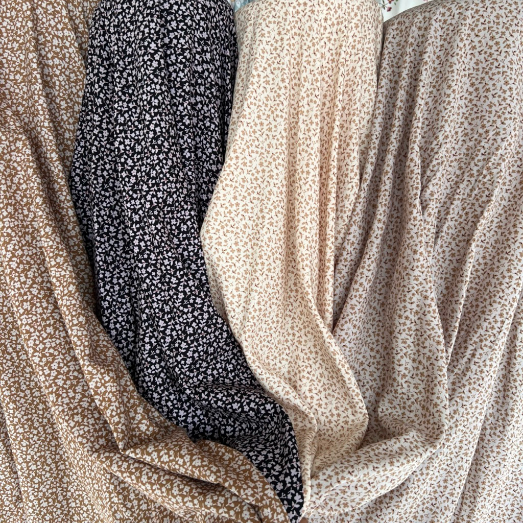 Kain Katun Rayon Viscose Premium | katun rayon | rayon motif | Rayon premium | Daster | Kemeja | Piy