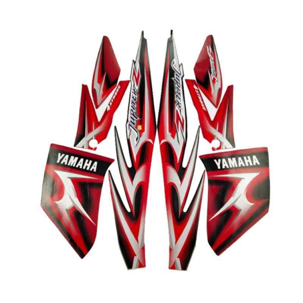 Striping stiker body motor Yamaha Jupiter Z 2006-2007 stiker list bodi motor jupiter z tahun 2006-20
